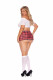School Girl Fantasy - Queen Size - White/red Image