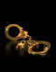 Fetish Fantasy Gold Metal Cuffs - Gold Image