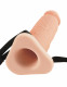Fantasy X-Tensions 8-Inch Silicone Hollow  Extension - Flesh Image