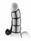Fantasy X-Tensions Deluxe Silicone Power Cage  - Black Image