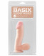 Basix Rubber Works - 6.5 Inch Dong With Suction Cup - Flesh Image