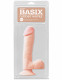 Basix Rubber Works - 7.5 Inch Dong With Suction Cup - Flesh Image