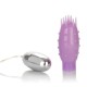 Silicone Slims Vibrating Nubby Bullet - Purple Image
