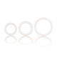 Rubber Ring 3 Piece Set - White Image