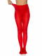Nylon Tights - One Size - Red Image