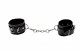 Leather Cuffs for Hands and Ankles - Black Image