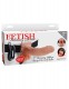 Fetish Fantasy Series 7-Inch Vibrating Hollow Strap-on With Balls - Flesh Image