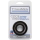 Titanmen Cock Ring Platinum Silicone  Double Pack - Black Image