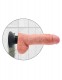 King Cock 8-Inch Vibrating Cock With Balls - Flesh Image