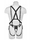 King Cock 10 Inch Hollow Strap-on Suspender  System - Flesh Image
