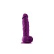Coloursoft 5" Soft Dildo - Purple Image