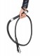 Rhinestone Handle Whip - Black Image