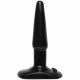 Classic Butt Plug Smooth - Small - Black Image