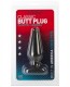 Classic Butt Plug Smooth - Medium - Black Image