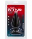 Classic Butt Plug Smooth - Large - Black Image