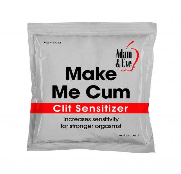 Ae Lq E Adam And Eve Make Me Cum Clit Sensitizer Ml Foil Pack Honey S Place