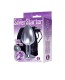 The 9's the Silver Starter Bejeweled Stainless Steel Plug - Violet Image