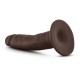 Dr. Skin - 5.5 Inch Cock With Suction Cup - Chocolate Image