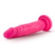 Neo - 7.5 Inch Dual Density Cock - Neon Pink Image