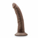 Dr. Skin - 7 Inch Cock With Suction Cup -  Chocolate Image