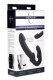 Evoke Rechargeable Vibrating Silicone Strapless Strap on - Black Image