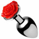 Red Rose Anal Plug - Small Image