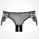 Adore Lavish & Lace Panty - One Size - Black Image