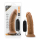 Dr. Skin - Dr. Joe - 8 Inch Vibrating Cock With  Suction Cup - Mocha Image