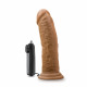 Dr. Skin - Dr. Joe - 8 Inch Vibrating Cock With  Suction Cup - Mocha Image