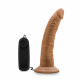 Dr. Skin - Dr. Dave - 7 Inch Vibrating Cock With  Suction Cup - Mocha Image