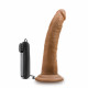 Dr. Skin - Dr. Dave - 7 Inch Vibrating Cock With  Suction Cup - Mocha Image