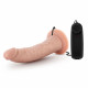 Dr. Skin - Dr. Dave - 7 Inch Vibrating Cock With  Suction Cup - Vanilla Ea Image