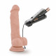 Dr. Skin - Dr. Tim - 7.5 Inch Vibrating Cock With  Suction Cup - Vanilla Image