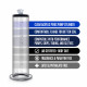 Performance - 9 Inch X 1.75 Inch Penis Pump  Cylinder – Clear Image