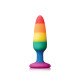 Colours - Pride Edition - Pleasure Plug - Small - Rainbow Image