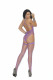 Fence Net Teddy and Matching Stockings - One Size - Purple Image