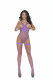 Fence Net Teddy and Matching Stockings - One Size - Purple Image
