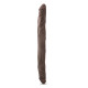 Dr. Skin - 14 Inch Double Dildo - Chocolate Image