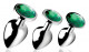 Emerald Gem Anal Plug Set Image