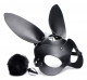 Bunny Tail Anal Plug and Mask Set Image