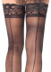 Stay Up Sheerthigh Highs - Black - One Size Image