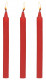 Fetish Drip Candles 3pk - Red Image