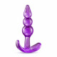 B Yours - Triple Bead Anal Plug - Purple Image