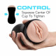 M for Men - Soft and Wet - Pussy With Pleasure Orbs - Self Lubricating Stroker Cup - Vanilla Image