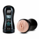 M for Men - Soft and Wet - Pussy With Pleasure Orbs - Self Lubricating Stroker Cup - Vanilla Image