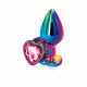 Rear Assets - Multicolor Heart - Medium - Pink Image