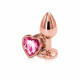 Rear Assets - Rose Gold Heart - Small - Pink Image