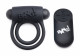 Bang - Silicone Cock Ring and Bullet With Remote  Control - Black Image