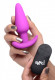 21x Silicone Butt Plug With Remote - Purple Image