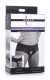Lace Envy Black Crotchless Panty Harness - S/m Image